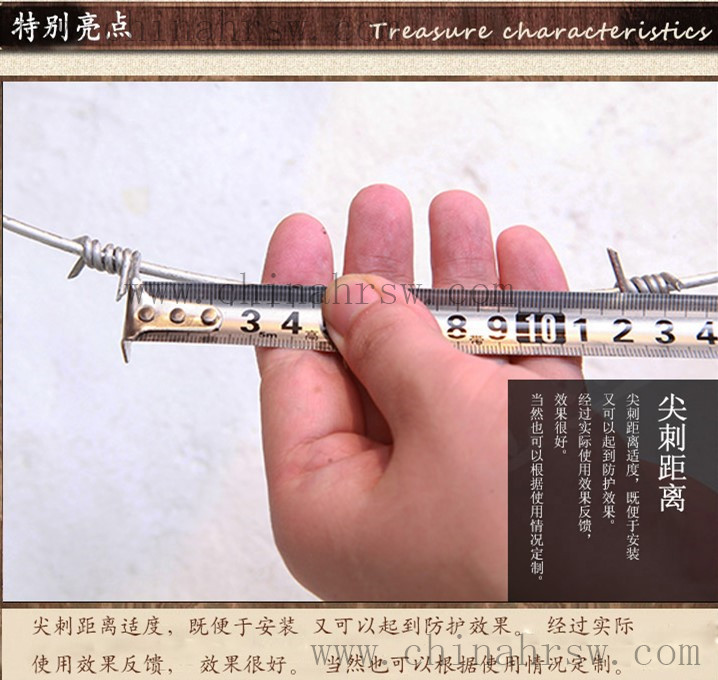 带刺铁丝网细节图