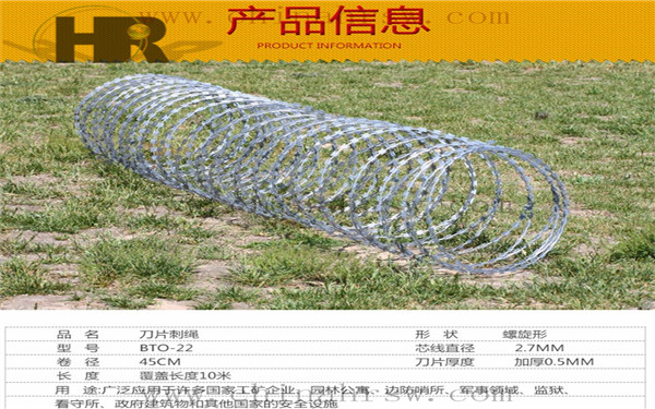 刀片刺网